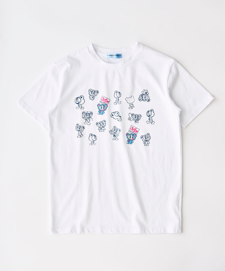 35周年ラメプリントTシャツ