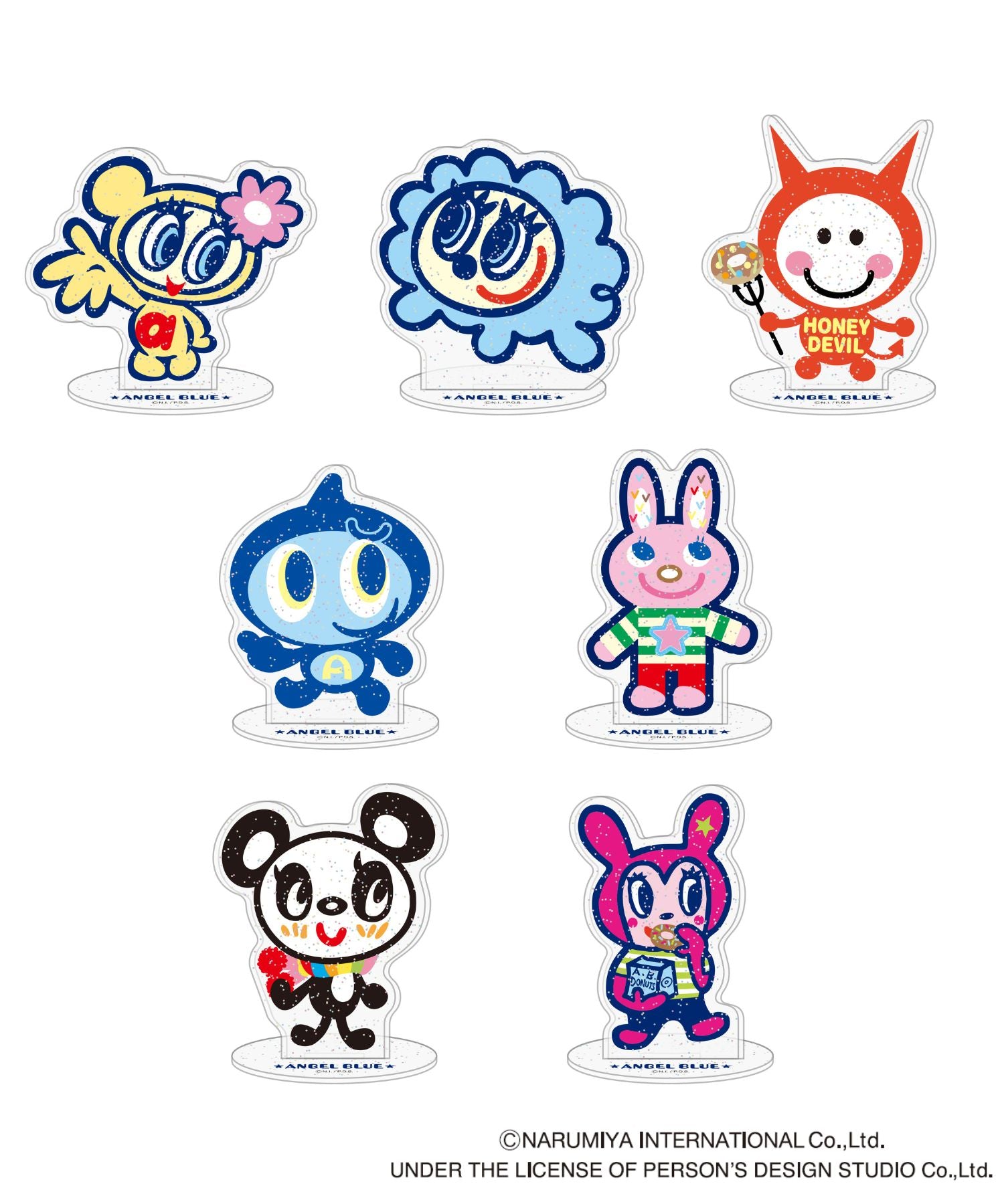 希少レア エンジェルブルー ハニーデビル ぐるみ Amazon | ANGEL BLUE