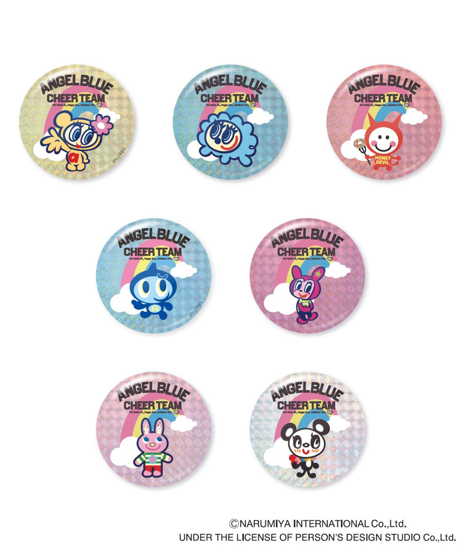 【受注販売終了】AB限定キャラクターホログラム缶バッジ