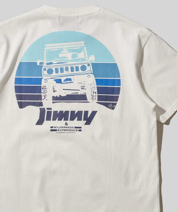 【ポイント20％還元】GO CAMPING WITH JIMNYコラボ グラフィックプリントTシャツ