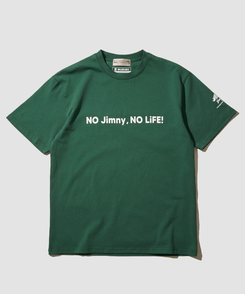 【タイムセール 50%OFF】GO CAMPING WITH JIMNYコラボ グラフィックプリントTシャツ