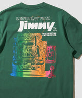【タイムセール 50%OFF】GO CAMPING WITH JIMNYコラボ グラフィックプリントTシャツ