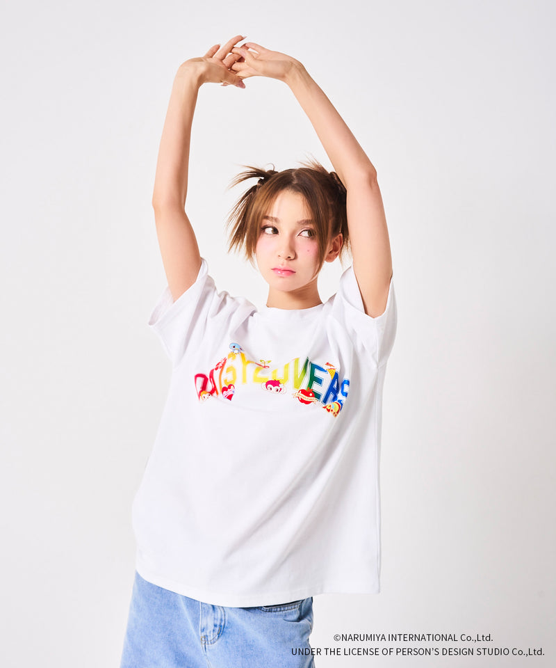 カレッジロゴビッグサイズＴシャツ