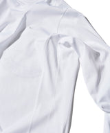circle logo rhinestone longsleeve T-shirt / サークルロゴ ラインストーン クルーネックロングスリーブTシャツ