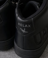 middle cut logo sneakers