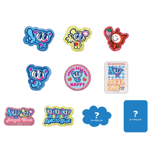 エンジェルブルー シークレットアクリルステッカー