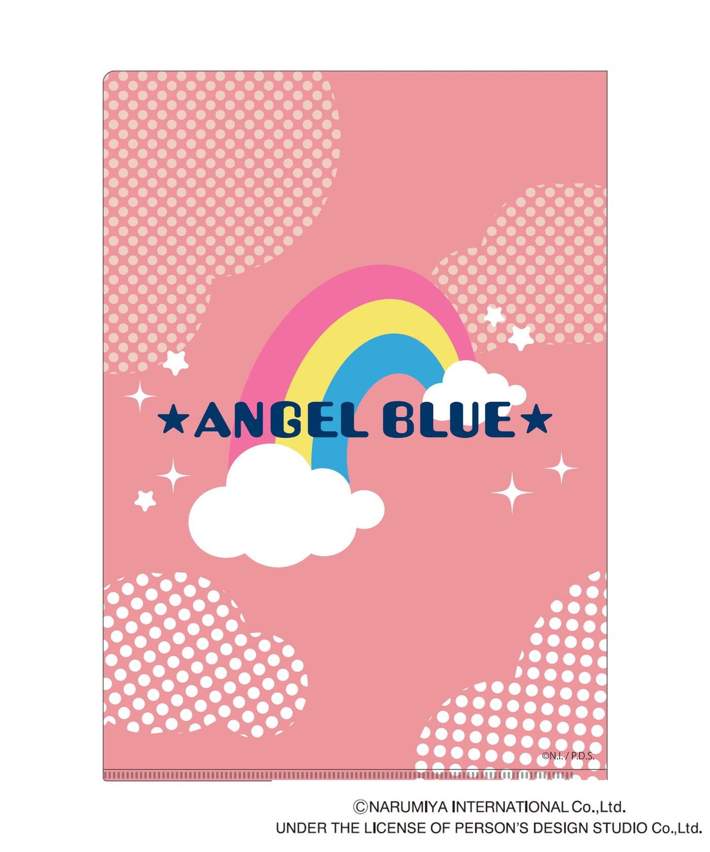 ANGEL BLUE｜エンジェルブルー 限定キャラクタークリアファイル 雑貨