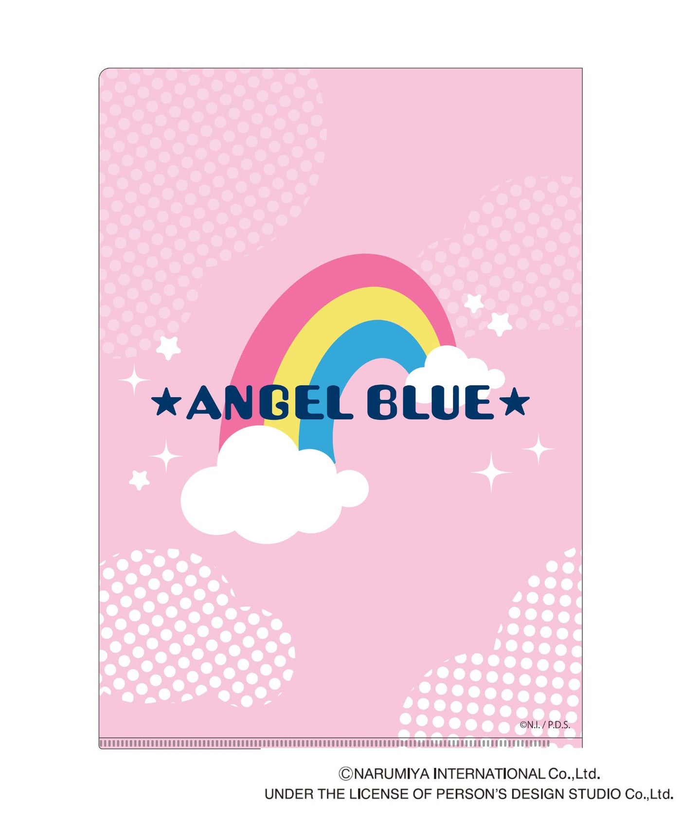 ANGEL BLUE｜エンジェルブルー 限定キャラクタークリアファイル 雑貨
