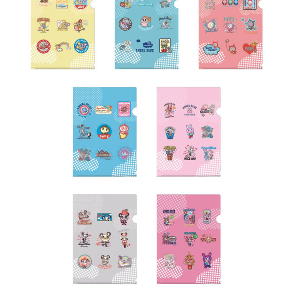 ANGEL BLUE｜エンジェルブルー 限定キャラクタークリアファイル 雑貨