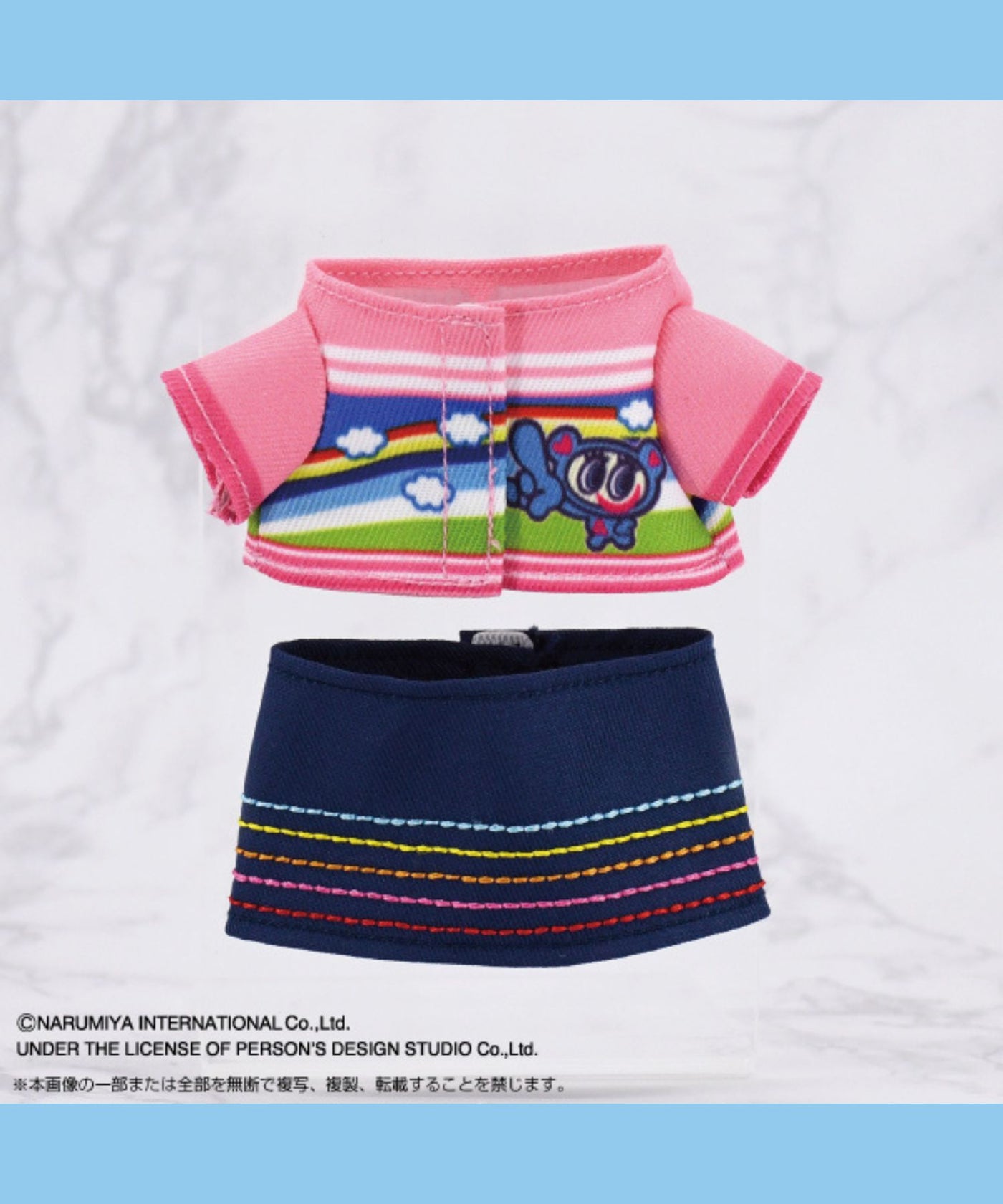 Chibiぬいのでこれーしょん お洋服（エンジェルブルー②） – pixium