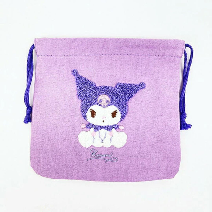 【サンリオ】サガラ刺繍巾着ポーチ