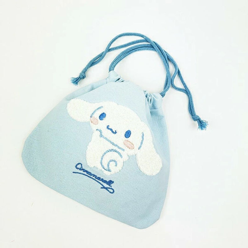 【サンリオ】サガラ刺繍巾着ポーチ