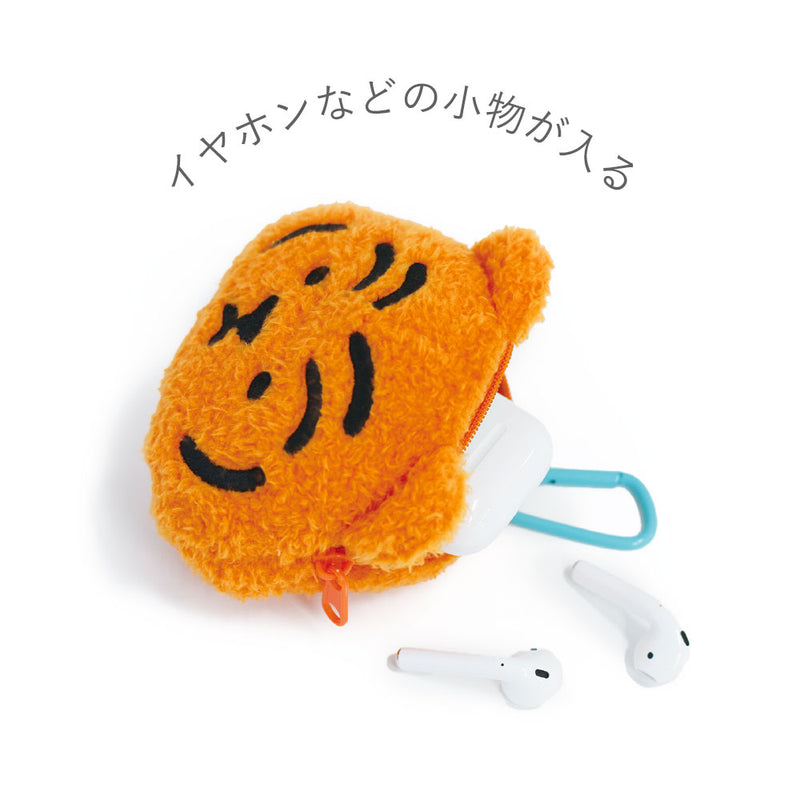 カラビナ付きぬいぐるみファスナーマスコット