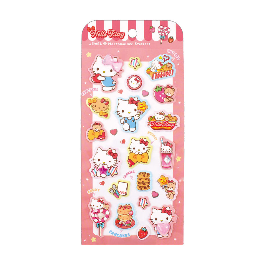 【サンリオ公式ライセンス商品】Ｊマシュマロステッカーズ