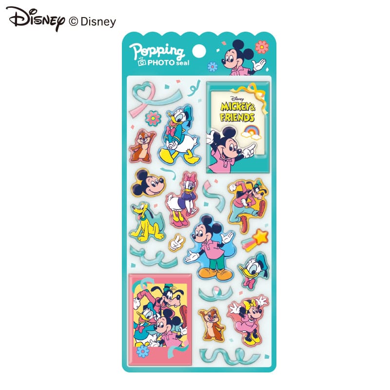 【ディズニー】ポッピングフォトシール