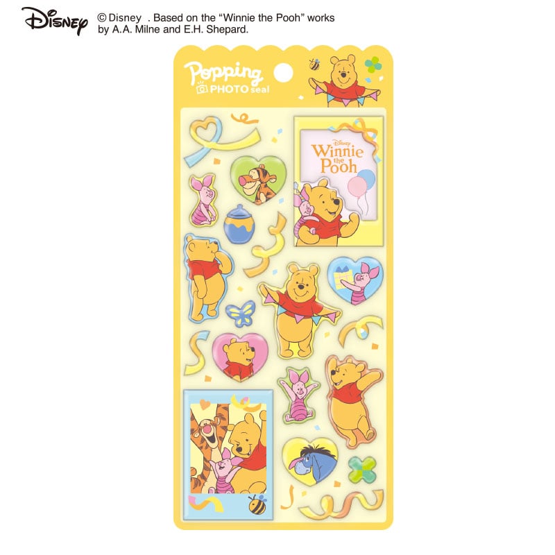 ディズニー　フォトアルバム　シール　絵本　まとめ売り ディズニー】ポッピングフォトシール – pixium