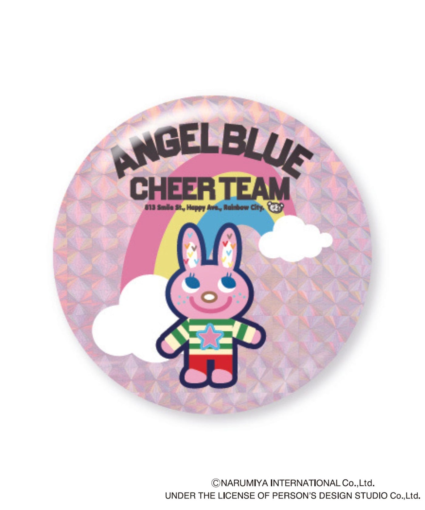ANGEL BLUE｜エンジェルブルー 限定キャラクターホログラム缶バッジ