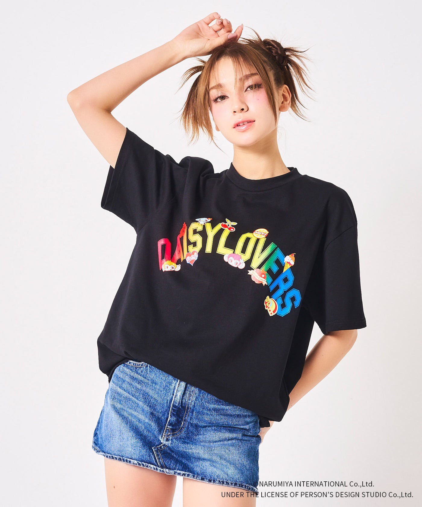 DAISY LOVERS カレッジロゴビッグサイズＴシャツ カレッジロゴビッグサイズTシャツ – PIXIUM