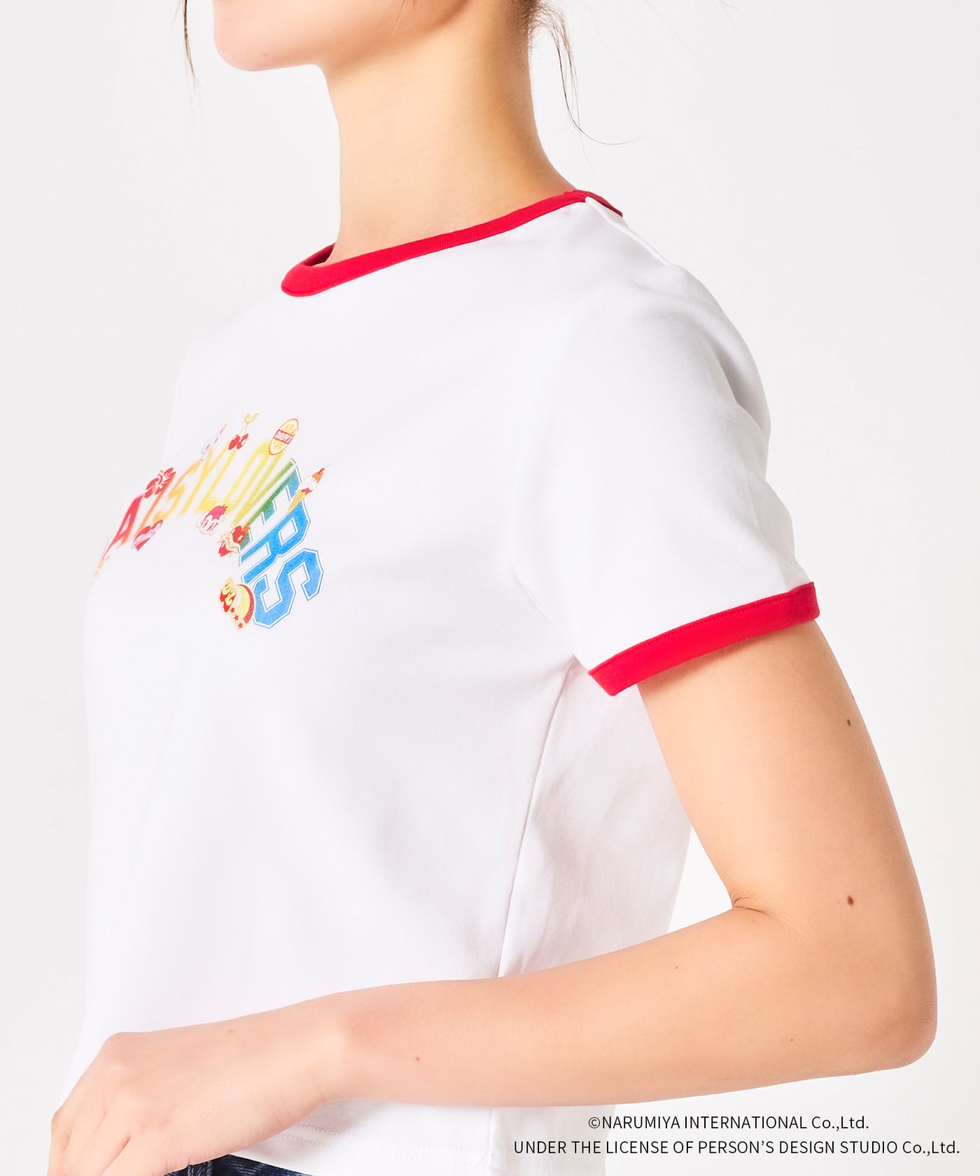 カレッジロゴリンガーTシャツ – pixium