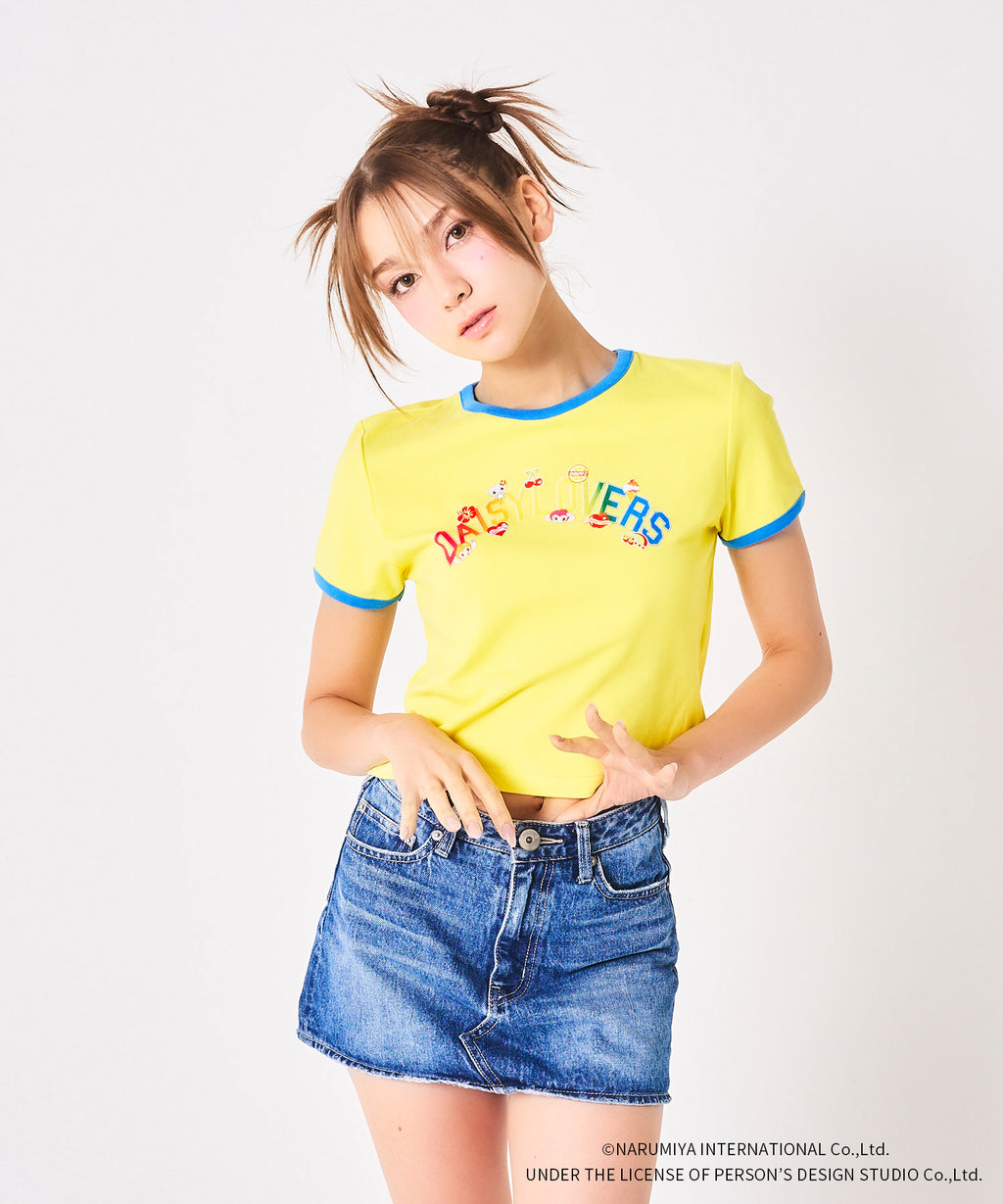 カレッジロゴリンガーTシャツ – PIXIUM
