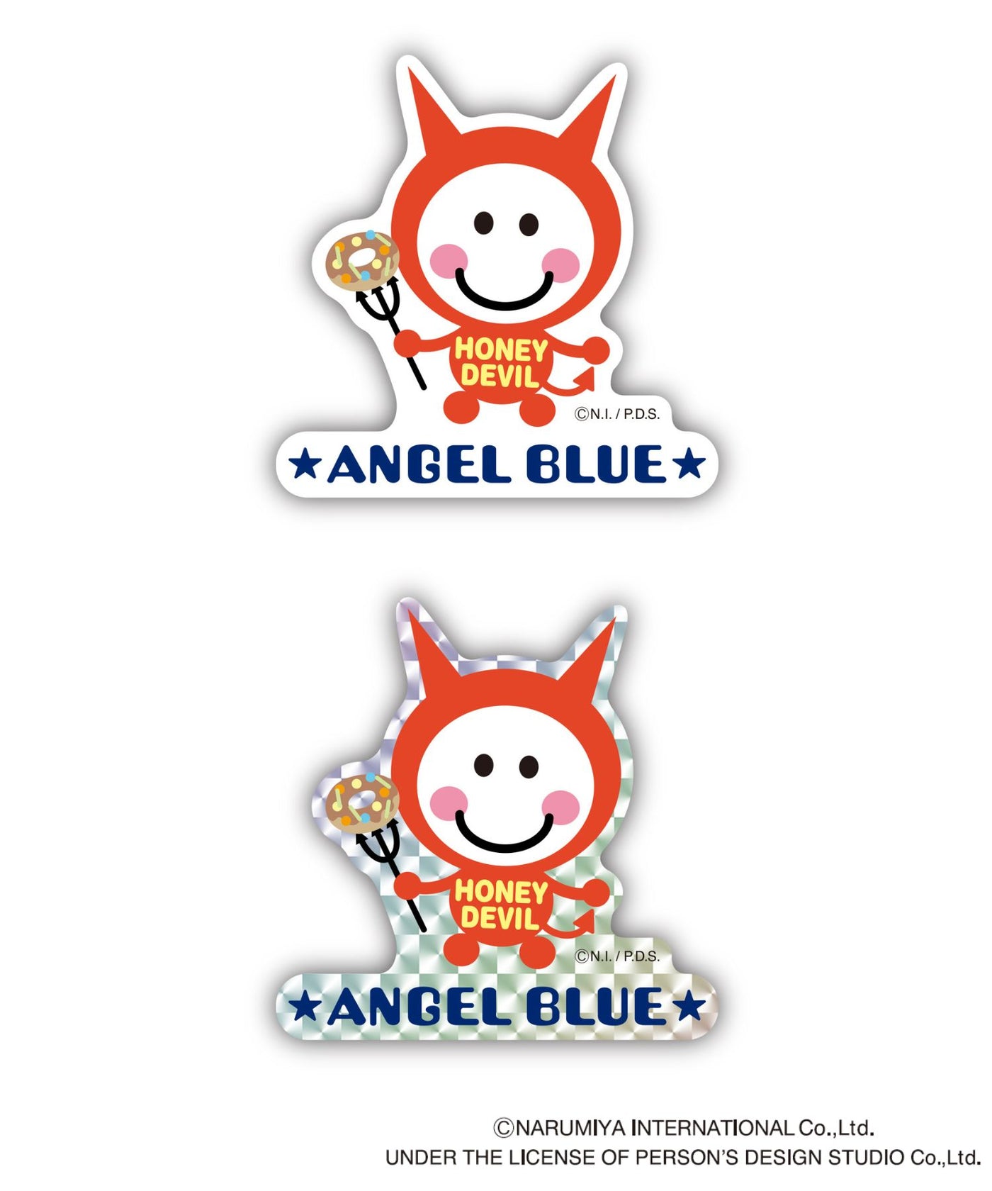 ANGEL BLUE｜エンジェルブルー 限定キャラクターステッカーセット 雑貨