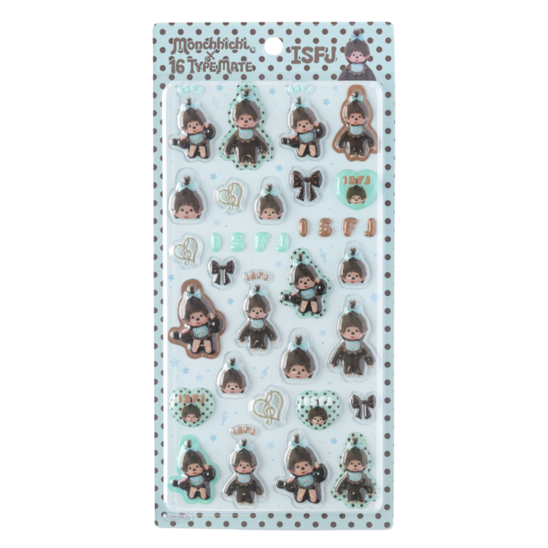 16TYPE MATE モンチッチちゅるきゅんシール – pixium