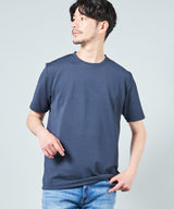 【ポイント20％還元】【残在庫限り特別価格】タックジャガードクルーネックTシャツ